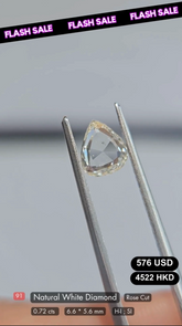 Natural White Diamond Deal (0.72 cts)